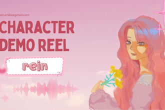 record a sweet honey like female voice over for you in english