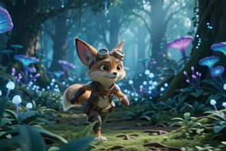 create 3d character animation and 3d animated video