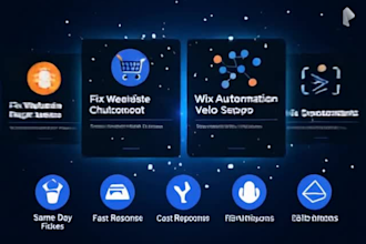 fix wix website errors bugs checkout issues wix velo wix automation broken pages