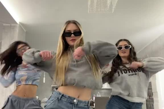 do tiktok dance video, twerk dance, group choreography
