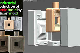 create your product mold design for resin, soap, candle chocolate for 3d print