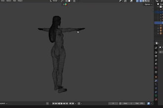 make stylized or realistic 3d game characters and assets for unity