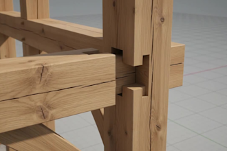 design timber frame, wood frame, house plans, timber structures in sketchup