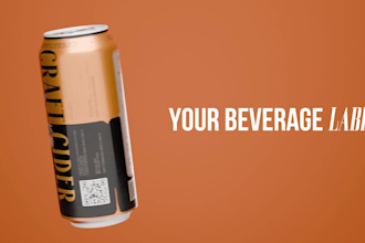 design a premium craft beer label and brewery branding