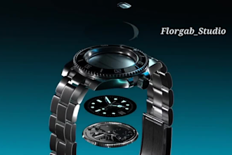 3d watch animation 3d wristwatch video watch product video ads cgi watch design