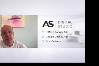 create professional HTML5 banner ads for google display campaigns