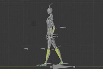 create 3d character animation and rigging in blender maya and 3ds max