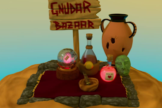 create fantasy props for your rpg sessions, for your logo or your videogame
