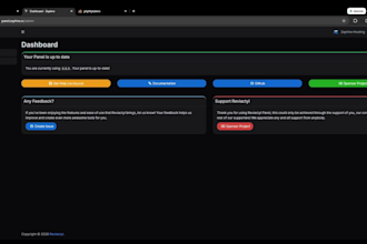 set up a pterodactyl panel with phpmyadmin