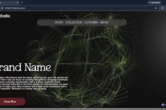 make professional websites with 3d animations