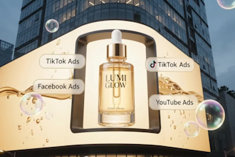 create ai skincare ads