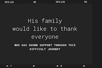 do funeral slideshow and memorial video