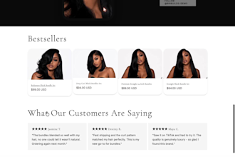 give you a ready made shopify template hair and wig businesses