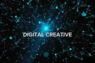 design minimalist tech logo intro