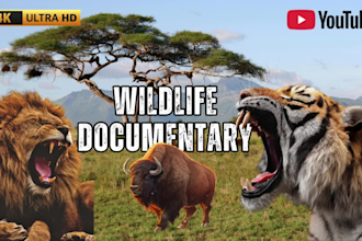 create wildlife documentary video for youtube copyright free