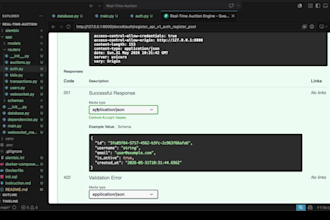 build a python rest api using fastapi or django rest framework