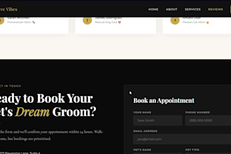 do one page website design, landing page, 3d