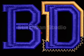 do professional embroidery digitizing for logo, cap, and 3d puff in wilcom