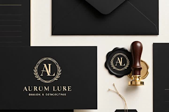 design modern minimalist luxury brand logo