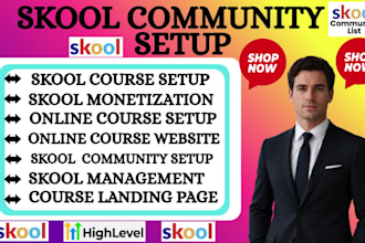 setup skool community setup skool setup skool course upload skool community ghl