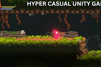 create hyper casual unity game prototype with addictive mechanics