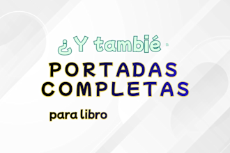 diseño de portadas para libros electrónicos e impresos
