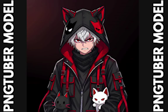 draw png tuber vtuber live2d pngtuber vtuber avatar pngtuber for streaming