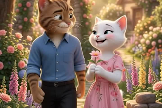 create ai cat story videos for tiktok and youtube shorts