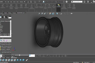design car and bike rims on cad, or automotive wheel designer for 3d printing
