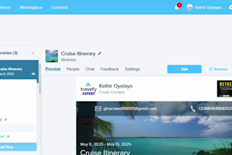 setup travefy travel agency crm itinerary library cleanup trip planning vacation
