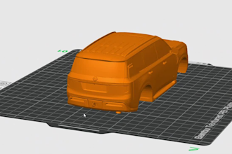 make solid watertight 3d printable models of cars and trucks