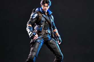 create 3d character animation, game animation and unreal engine animation