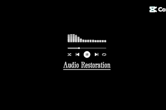 restore and repair your damaged or noisy audio to a professional standard