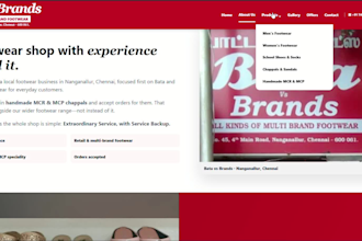 design and code responsive web front ends and landing page