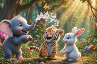 make engaging 3d animated kids story videos with custom characters