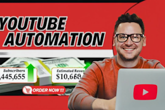 build and manage a fully automated faceless youtube shorts channel