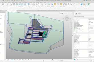 create revit bim modeling and architectural drawings