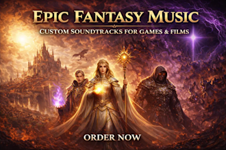 create immersive rpg or fantasy game music