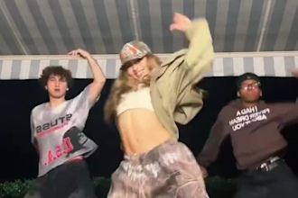 create viral tiktok dance, trending dance move, group dance to promote your song