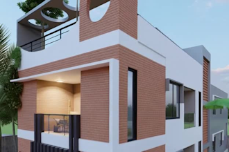 do realistic 3d architectural visualization of your villa