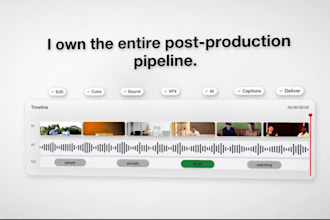 do professional video editing with fast delivery