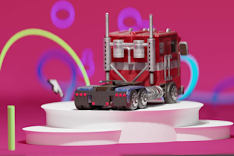 create high quality 3d models