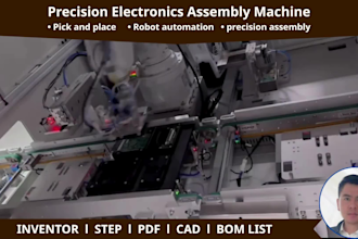 design automated electronics assembly machine