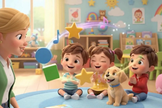 create 3d kids animation videos