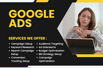 manage google ads campaign setup ppc adwords as an ads expert with ads manager
