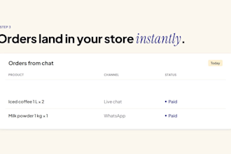 build an ai whatsapp chatbot that takes orders for your online store