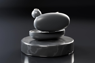create a 3d product animation and 360 turntable video in blender