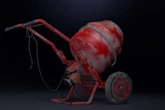 create a 3d model