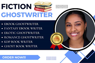 ebook writer, fiction ghostwriter, kdp ebook ghostwriter, ghost book writer