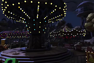design stylised and lowpoly unity 3d game environment